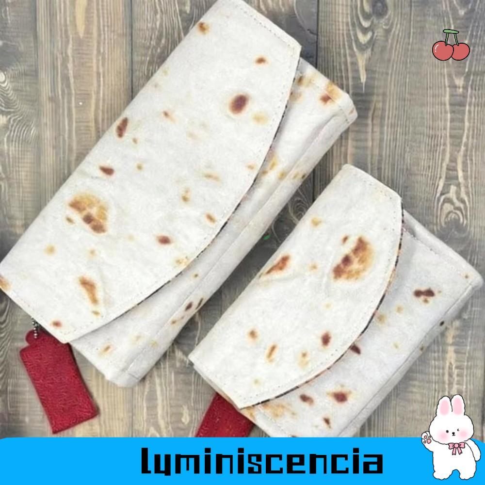 Kẹp tiền xu LUMINISCENCIA, Ví Burrito Burrito có thể gập lại, Nhiều ngăn có khe cắm thẻ