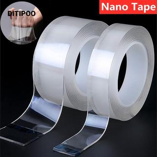 Băng dính 3 / 5M chống nước trong suốt DITIPOO Hai mặt