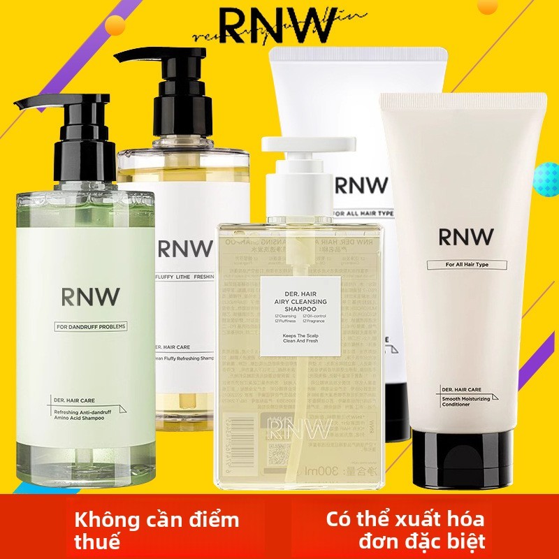 Dầu Gội Rnw Chính Hãng Chính Hãng Flagship Store Dầu Gội Kiểm Soát Dầu Lông Tơ Chống Gàu Dầu Xả Nữ M