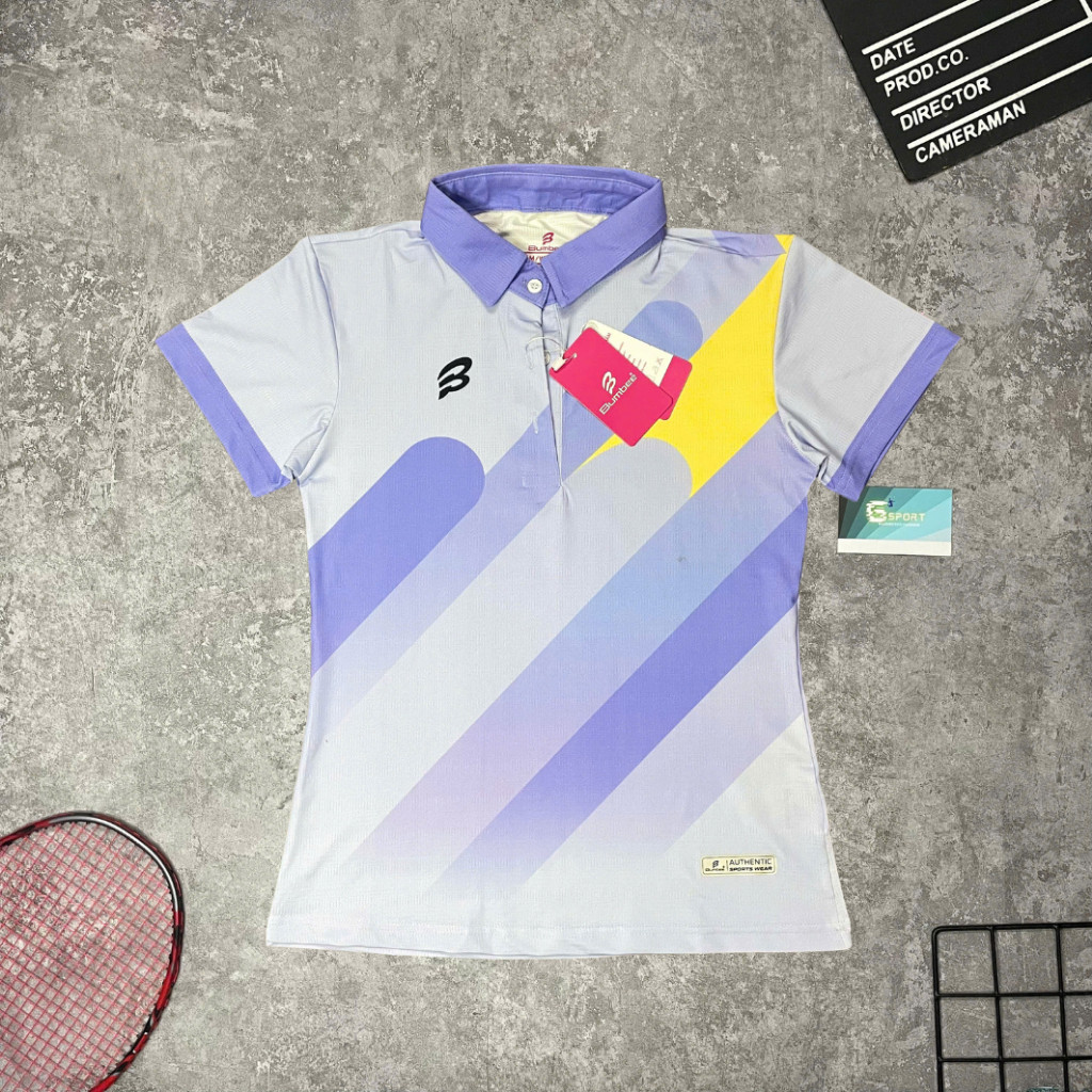 Áo Sơ Mi Cầu Lông Polo Pastel Bumbee Siêu Đẹp, Áo Sơ Mi Nam Nữ Bumbee Vải Mè Cho Mọi Thể Thao