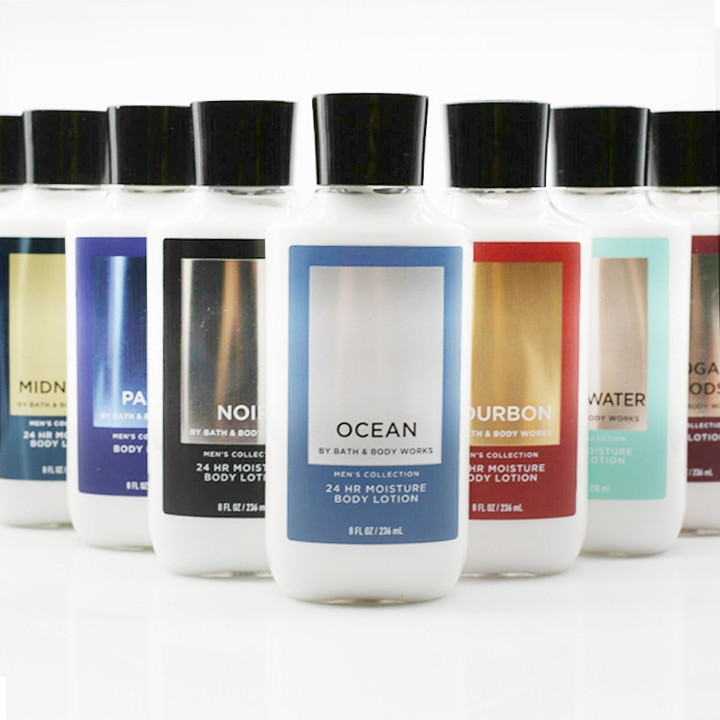 Dưỡng thể giữ ẩm da nam Bath & Body Works Steel/Freshwater/Stone/Atlantic/Noir/Classic Flannel/Ocean