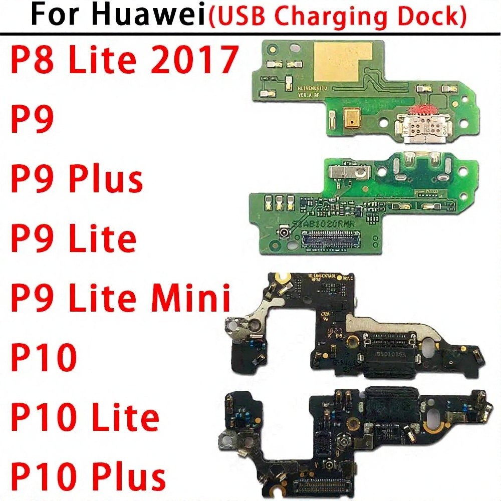 Đầu Nối Bảng Sạc Cho Huawei P8 Lite 2017 P9 P9 Plus P9 Lite Mini P10 P10 Lite P10 Plus Mô-đun Sửa Ch
