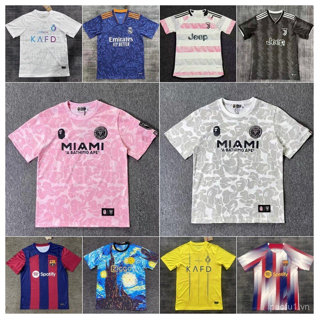 Áo bóng đá cũ Argentina Liverpool Vokuson Arsenal Brazil Miami Miami Phiên bản Thái Lan Jersey / 5.1