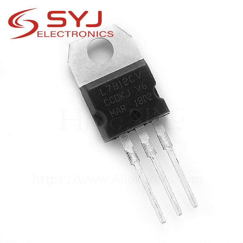 5 Cái / lốc L7812CV L7812 7812CV TO-220 Còn Hàng