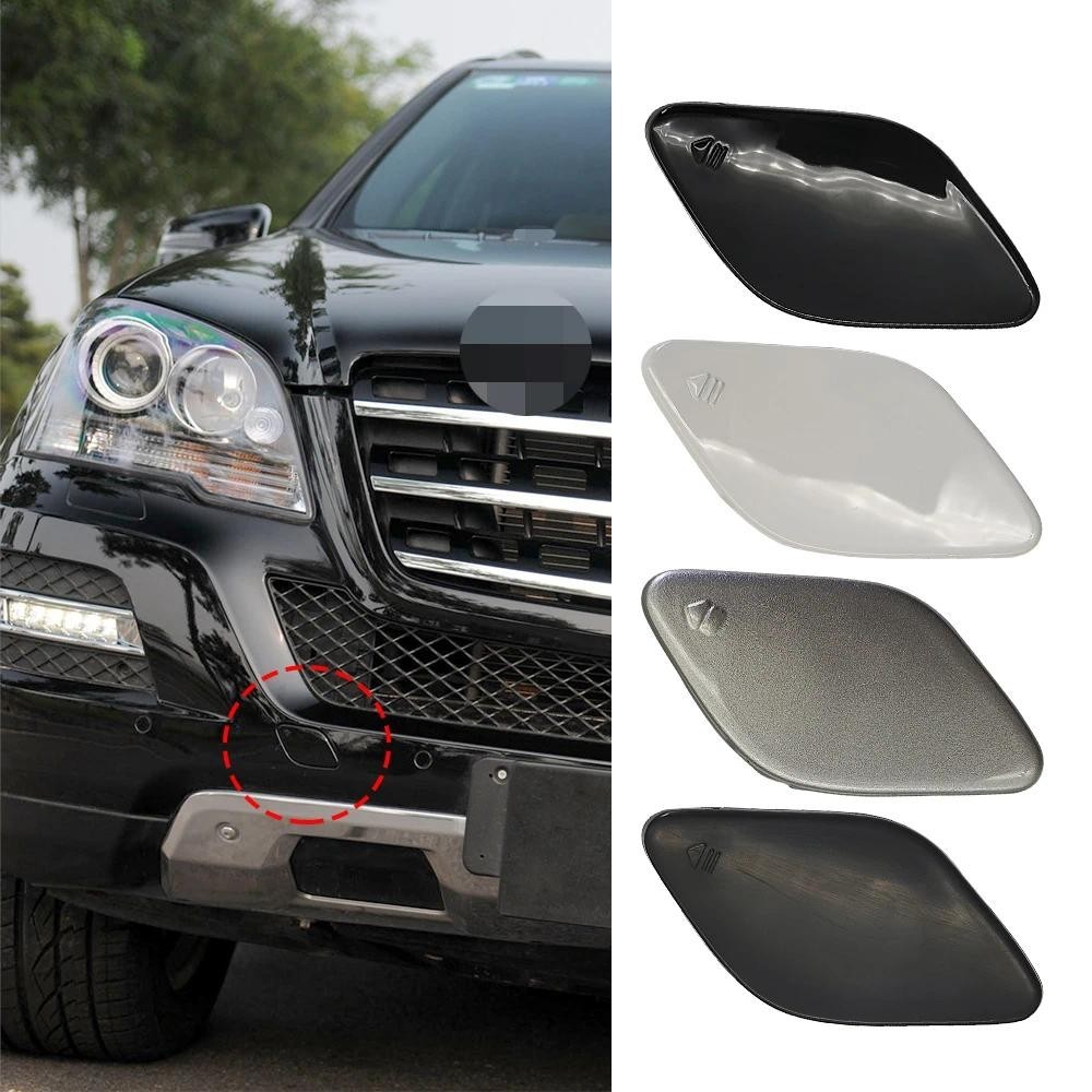Dành Cho Xe Mercedes W164 Phía Trước Xe Kéo Móc Nắp Đen Cho Benz M Class 2009-2011 ML320 ML350 ML400
