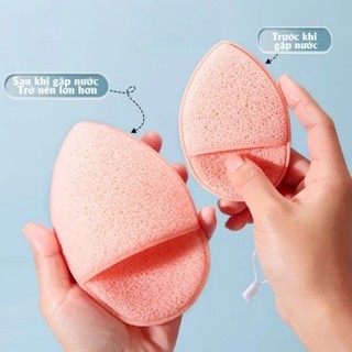 Bọt Biển Rửa Mặt Mềm Mại Làm Sạch Sâu Lỗ Chân Lông, Tẩy Tế Bào Chết, Thân Thiện Da - Mút rửa mặt - Miếng rửa mặt-ZEST