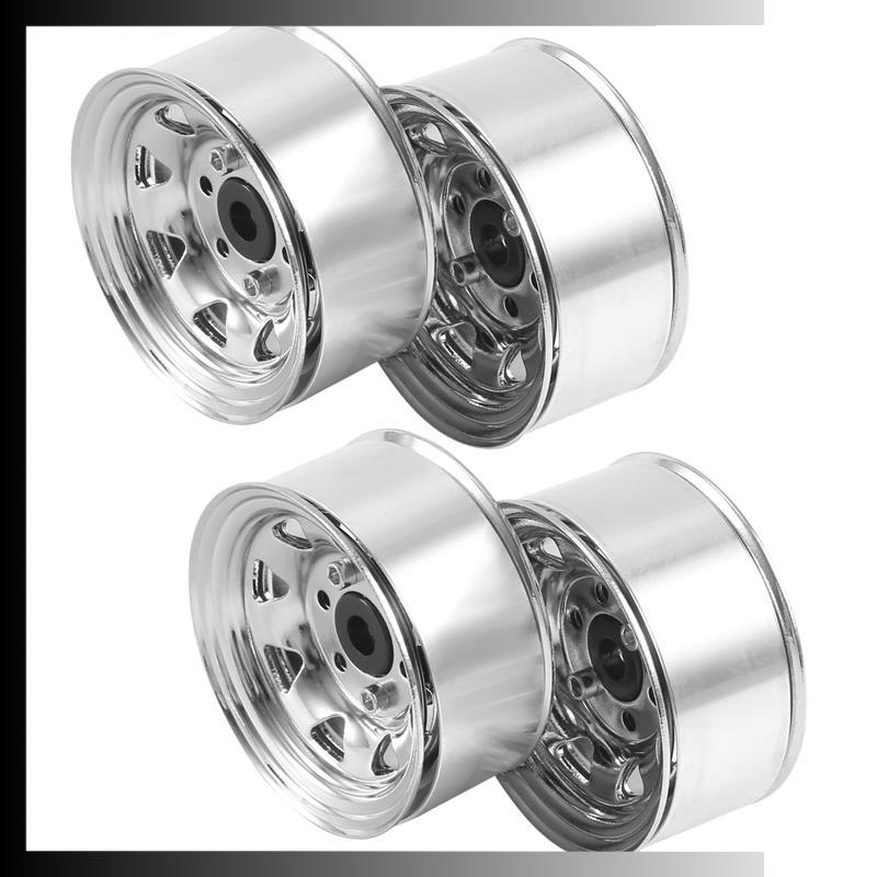 4 1.55 Kim Loại Beadlock Bánh Xe Vành Hub Cho 1 / 10 RC Xe Bánh Xích Jr 90069 D90 CC01 LC70 MST u1bh