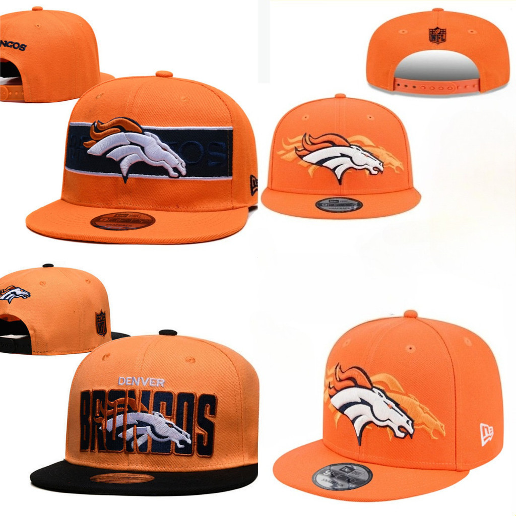 Mũ 9FIFTY Denver Broncos màucamo, vành phẳng, phù hợp unisex