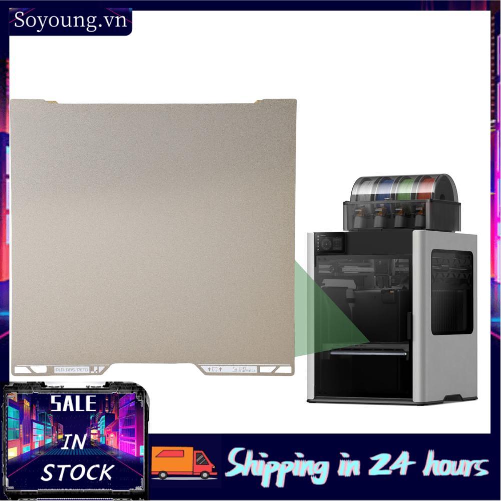 soyoung Tấm xây dựng hai mặt Luocute 335 x 325 mm Nền tảng linh hoạt PEI Smooth PET có kết cấu cho m