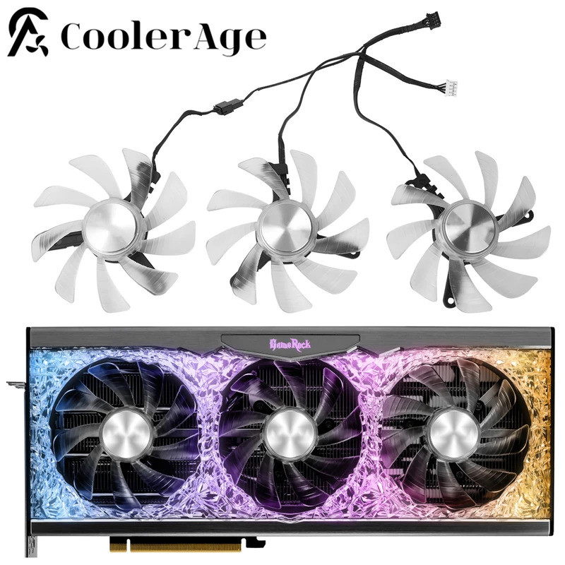 90MM TH9215B2H RTX3070 RTX3080 RTX3090 Quạt Card Video Cho Palit RTX 3090 3080 3070 3090Ti 3070Ti Ga