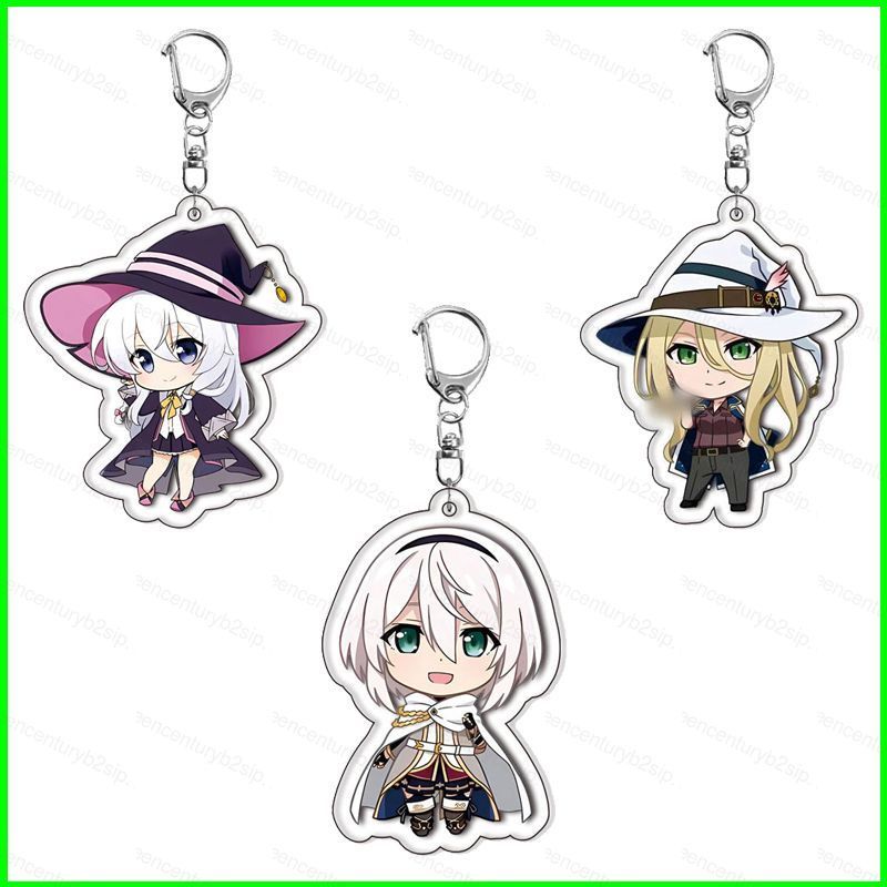 G2P Lang Thang Phù Thủy Hành Trình Của Elaina Acrylic Móc Khóa Amnesia Mặt Dây Chuyền Elaina Anime T