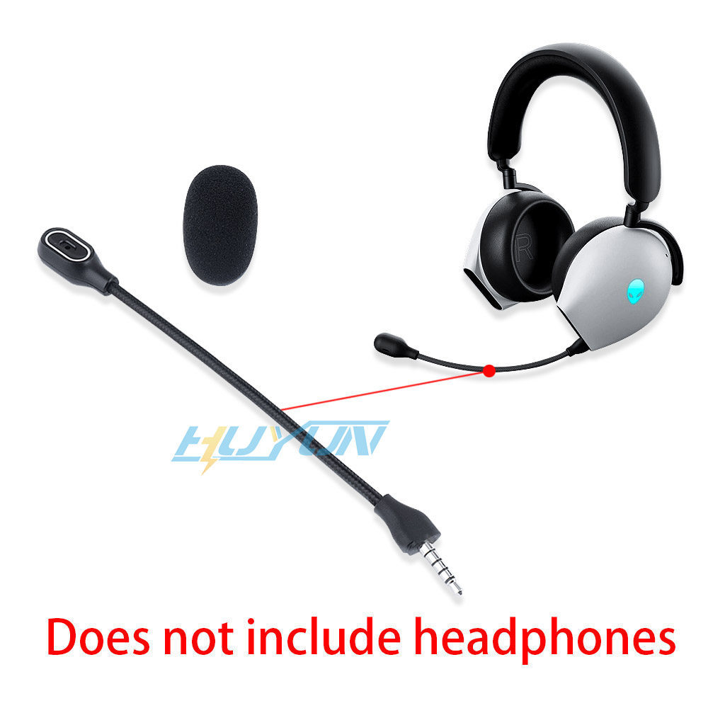 Thích hợp cho Tai nghe Alien AW920H Tai nghe chơi game ba chế độ Micro MIC có hiệu ứng ánh sáng