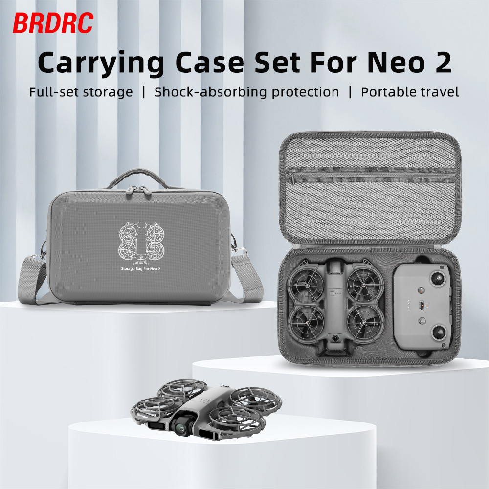BRDRC Túi Bảo Quản Cho DJI NEO2, Motion Fly More Combo Di Động Du Lịch Túi Đeo Vai Chống Bụi NEO 2 V