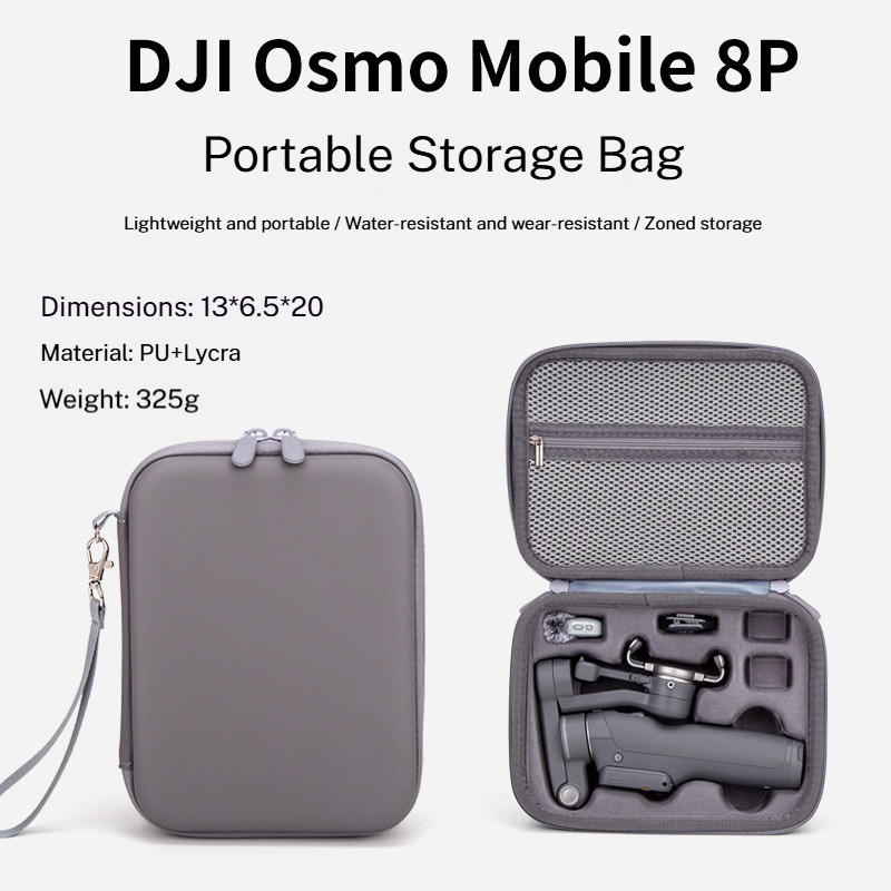 Dành Cho DJI Osmo 8P Tích Hợp Túi Cầm Tay Di Động 8P Gimbal Ổn Định Bảo Quản Lingmo 8P Túi