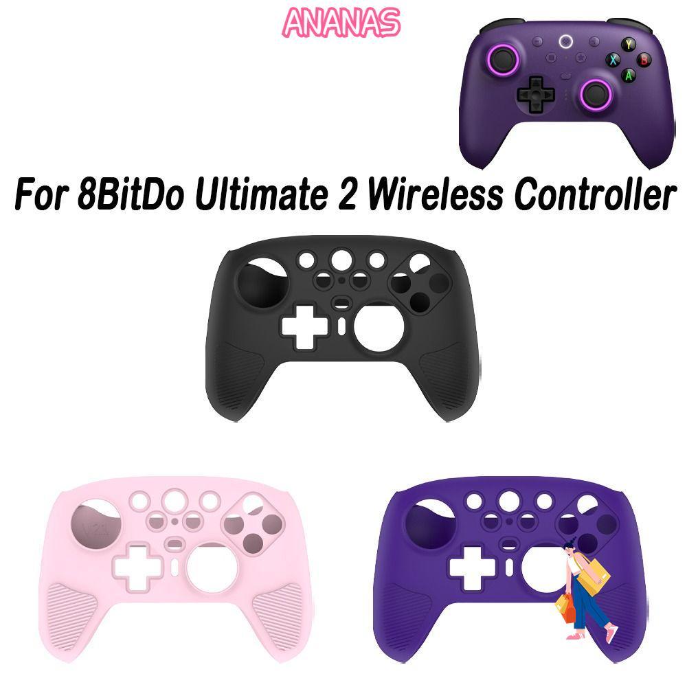 Vỏ bảo vệ bảng điều khiển ANANAS silicone cho 8BitDo Ultimate 2: chống trầy xước, trượt, bụi, sốc