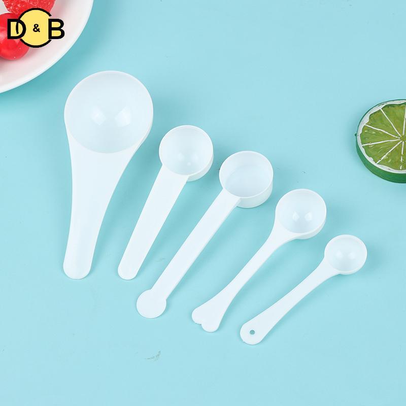 [DB] 10 Cái 1g 3g 5g 10g Muỗng Đo Nhựa Muỗng Đo Sữa Bột Thìa TH