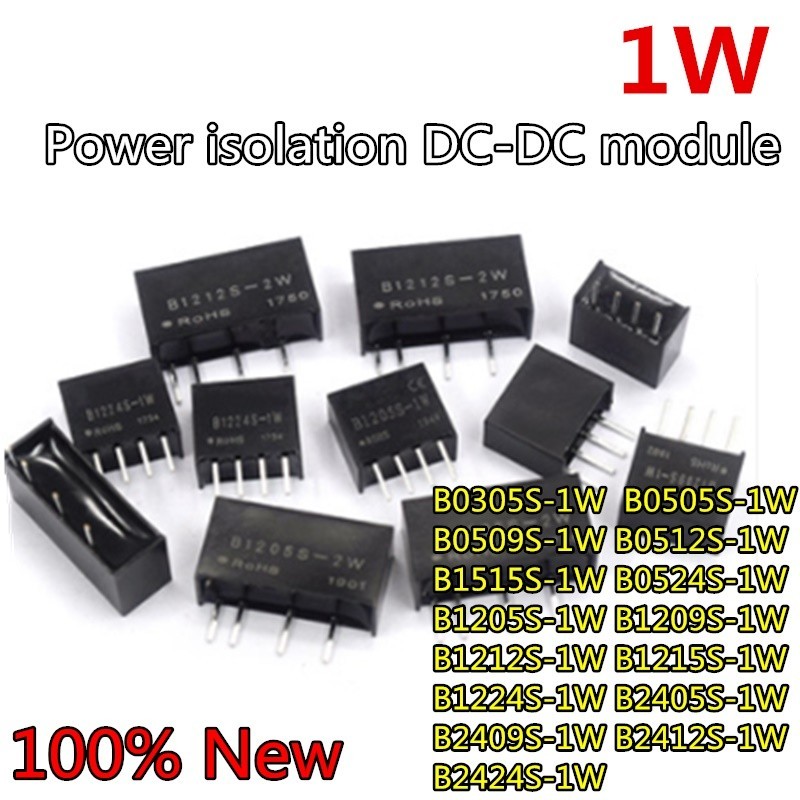 5 B0505S B0509S B0512S B1515S B0524S B1205S B1209S B121212S B1215S B1224S B2405S B2409S B224S-1W Mô-