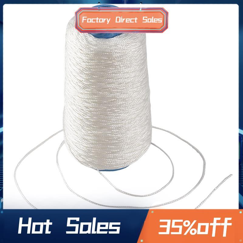 400m 80lbs Nylon Xoắn Dây Nơ Dây Câu Dây May Dây Diều Dây, Trắng