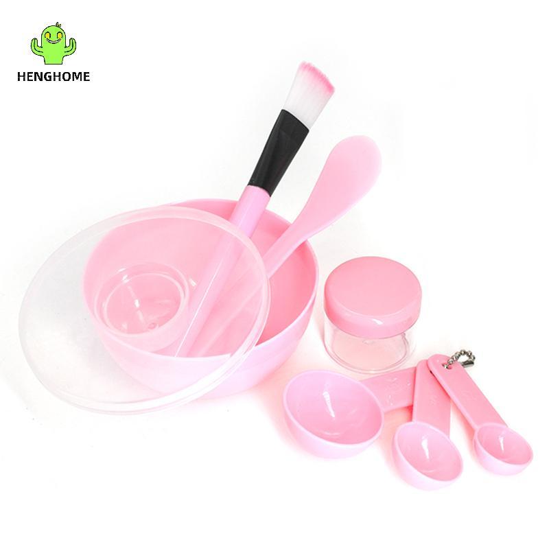 HENGHOME Facial Brush Mask Bowl Spoon Set Mask Brush Bar DIY Beauty Tools Mixing Tools Skin Care Mak