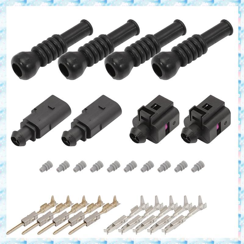 [R Q M U] Bộ kẹp phích cắm cảm biến đầu nối nam nữ 1J0973702 1J0973802 6N0906102