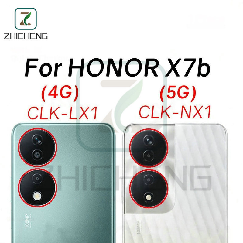 Dành Cho Honor X7b 4G 5G CLK-NX1 CLK-NX2 CLK-NX3 CLK-LX1 CLK-LX2 CLK-LX3 Mặt Sau Ống Kính Camera Sau