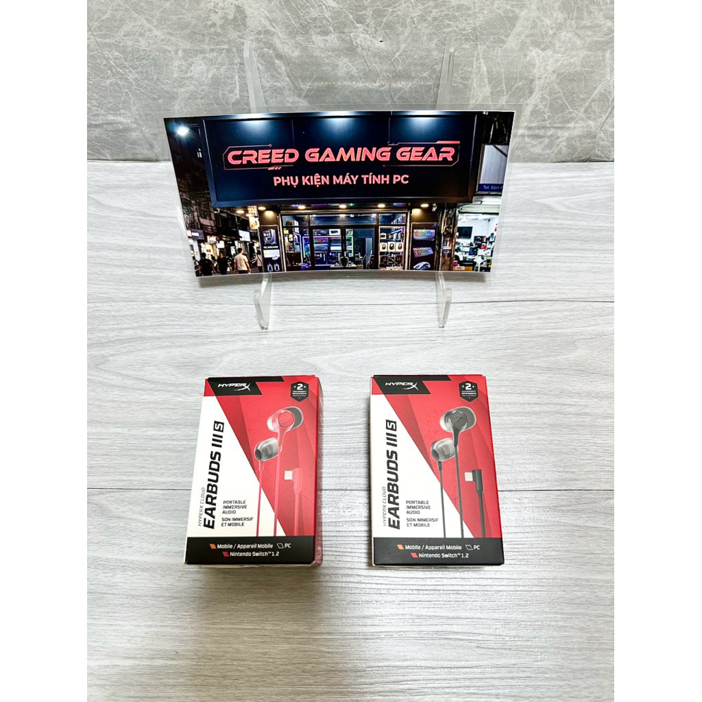 Tai Nghe Gaming HyperX Cloud Earbuds III / Earbud V3
