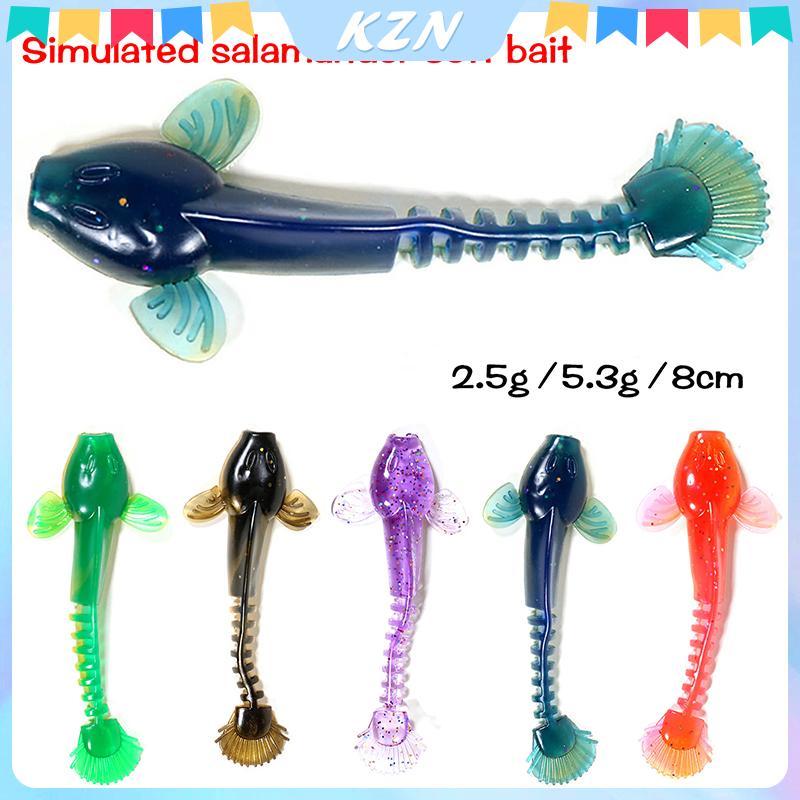 Mồi câu cá mềm swim bait màu sắc đẹp, kích thước 2.5g/6.5cm và 5.3g/9cm