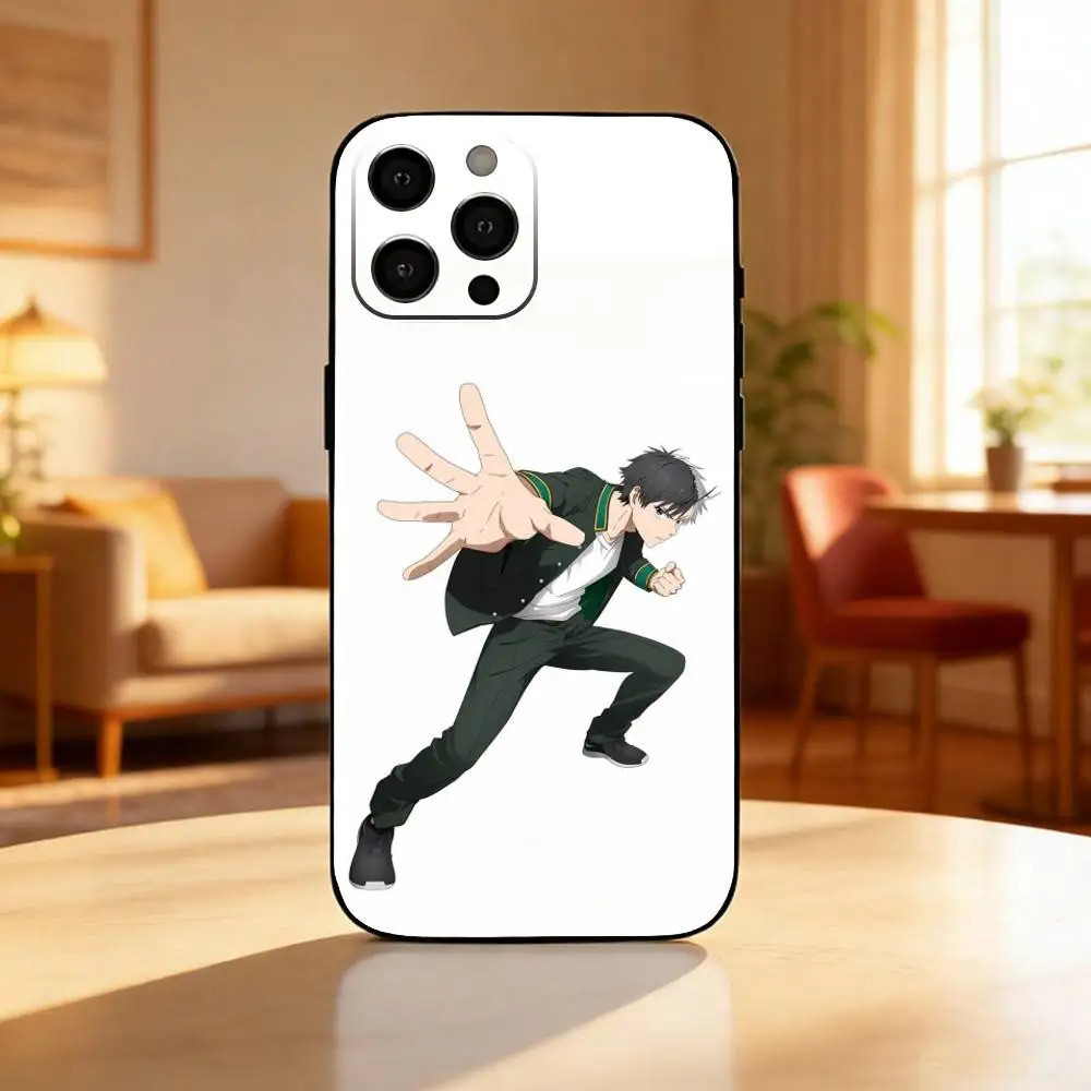 TP-2 A-Anime W-Wind Breaker S-Sakura Ốp Điện Thoại iPhone17,16,15,14,13,12 Plus, Max Soft Silicone Đ