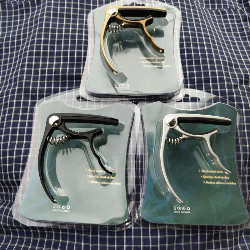 Guitar Capo Nâng Cấp Capo Hợp Kim Kẽm Guitar Capo Acoustic Đàn Guitar Điện Kép Capo