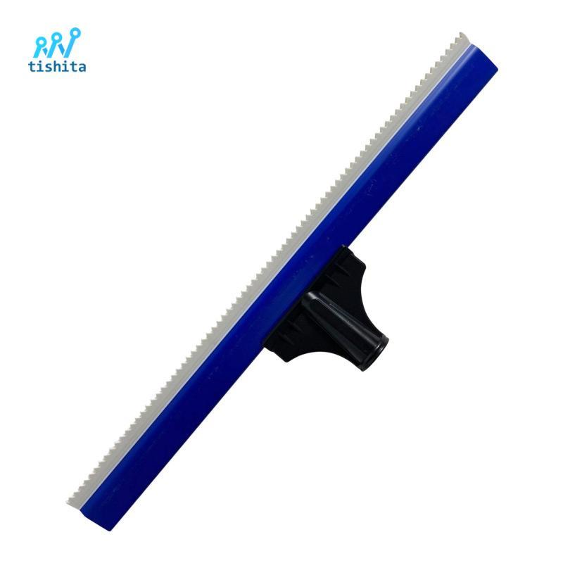 Notched Epoxy Floor Squeegee Gear Rake để sơn bê tông đồng nhất lan truyền và lớp phủ sàn dễ dàng