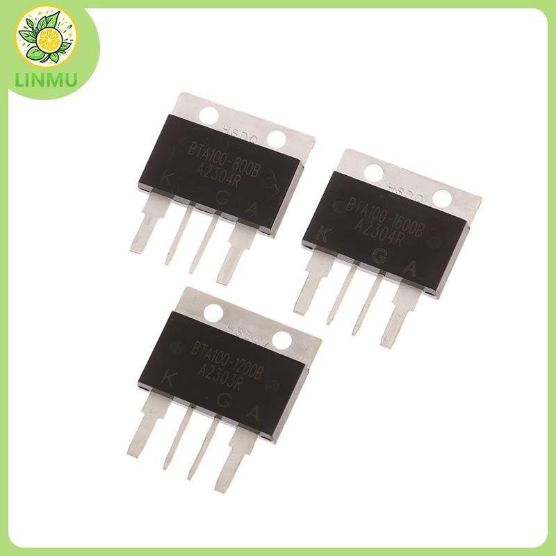 [LINMU] 1PC BTA100 800B 1200B 1600B 100A 800V 1200V 1600V BTA100-800B BTA100-1200B BTA100-1600B Công