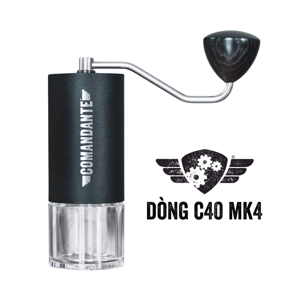 Cối Xay Cà Phê Comandante Grinder C40 Nitro Blade Black – Made in Germany