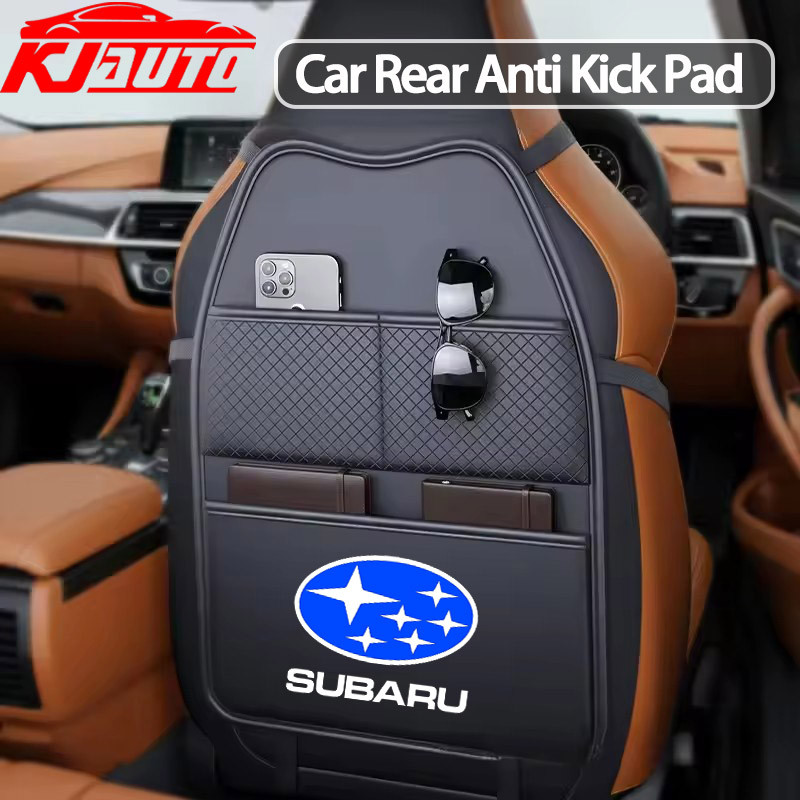Subaru Da Ghế Ô Tô Bảo Vệ Sau Đá Thảm Có Túi Đựng Máy Tính Bảng Cho Subaru Legacy Outback Forester I