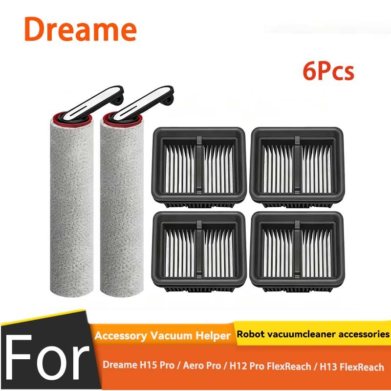 Dreame H15 Pro / Aero Pro / H12 Pro FlexReach / H13 FlexReach (❌Nhiệt Dreame H12 / H15 Pro) 6 CÁI