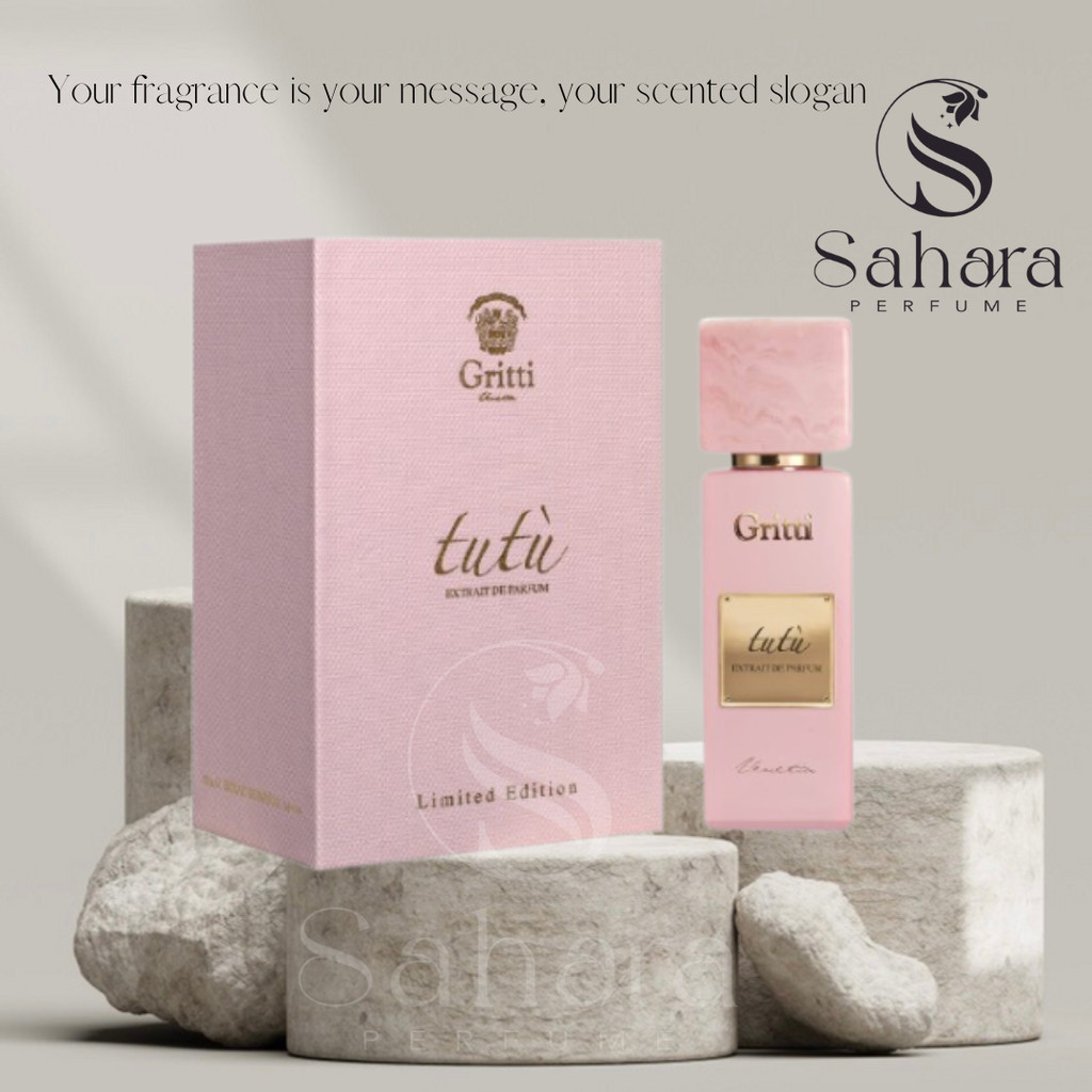 [ FULL BOX ] Gritti Tutu Extrait de Parfum 100ml | Nước hoa nữ ngọt ngào quyến rũ | Sahara Perfume