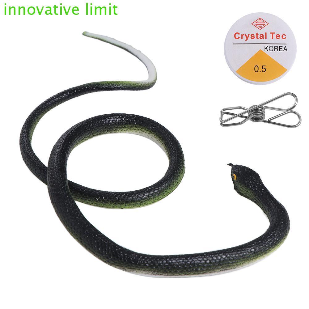 DYRUIZA Snake Prank, Mô phỏng Rắn Đồ chơi xảo quyệt đáng sợ thực tế, Đạo cụ Anaconda Trò đùa thực tế