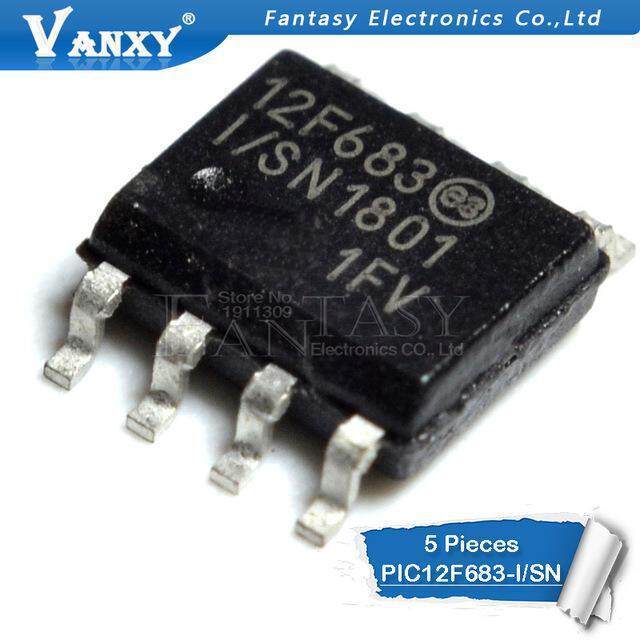 5 CÁI PIC12F683-I / SN SOP8 PIC12F683-I SOP PIC12F683 SMD 12F683 SOP-8 mới và IC