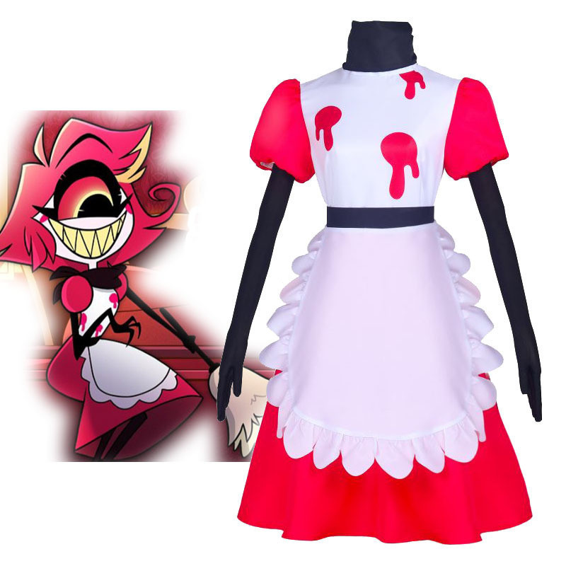 Mới Hell Inn Cosplay Trang Phục cho Nhân vật Niffty từ Hazbin Hotel - Trang phục Halloween & Hằng Ng