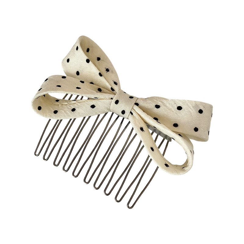💋loli💋Set Kẹp Xược Tóc Đính Nơ CHẤM BI Cho Nữ Làm Phồng Tóc Mẫu Mới Nhất Siêu | BigBuy360 - bigbuy360.vn