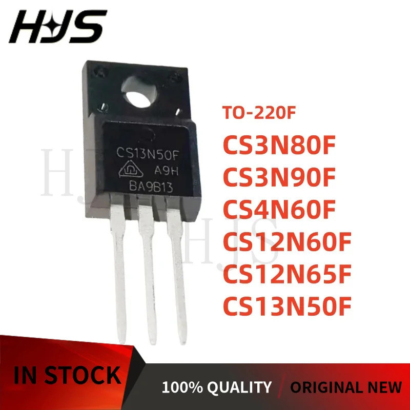 10 chiếc TO-220F CS3N80F CS3N90F CS4N60F CS12N60F CS12N65F CS13N50F 3N80F 3N90F 4N60F 12N60F 12N65F 
