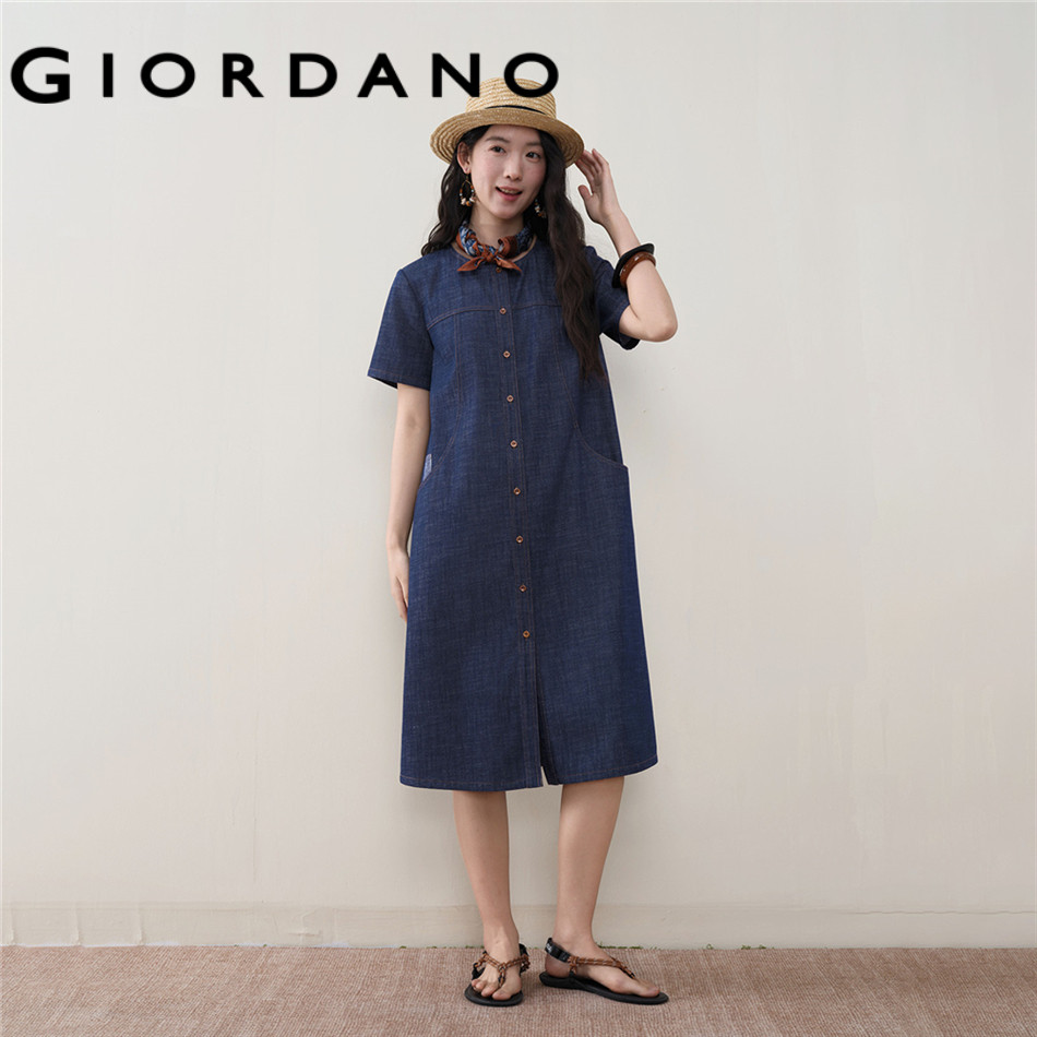 GIORDANO WOMEN Women Stitched Dress 18466609
