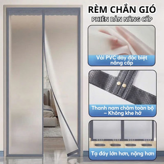 [PHÙ HỢP MỌI KHÔNG GIAN] Rèm Điều Hòa Chắn Gió Cách Biệt Không Gian - Ngăn Lạnh Hiệu Quả - Giảm Hiệu Suất Điện Năng
