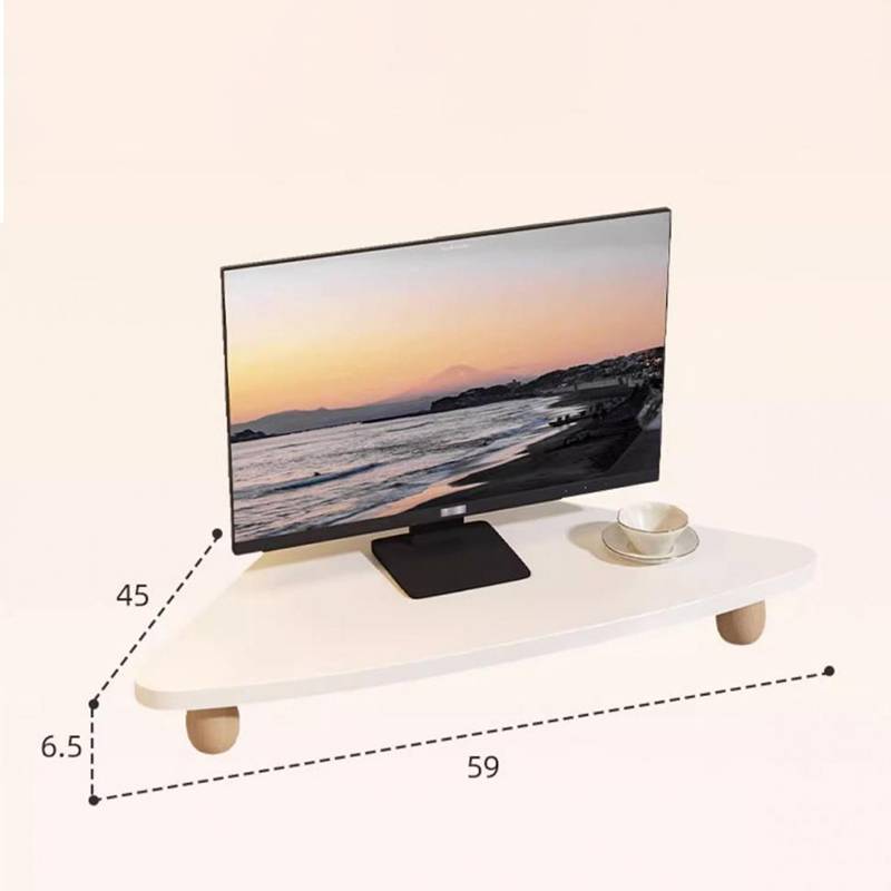 Shines 90 Độ Tam Giác Giá Đỡ Màn Hình PC Màn Hình Gỗ Ra Để Bàn Màn Hình Đứng Để Bàn Sắp Xếp Lưu Trữ 