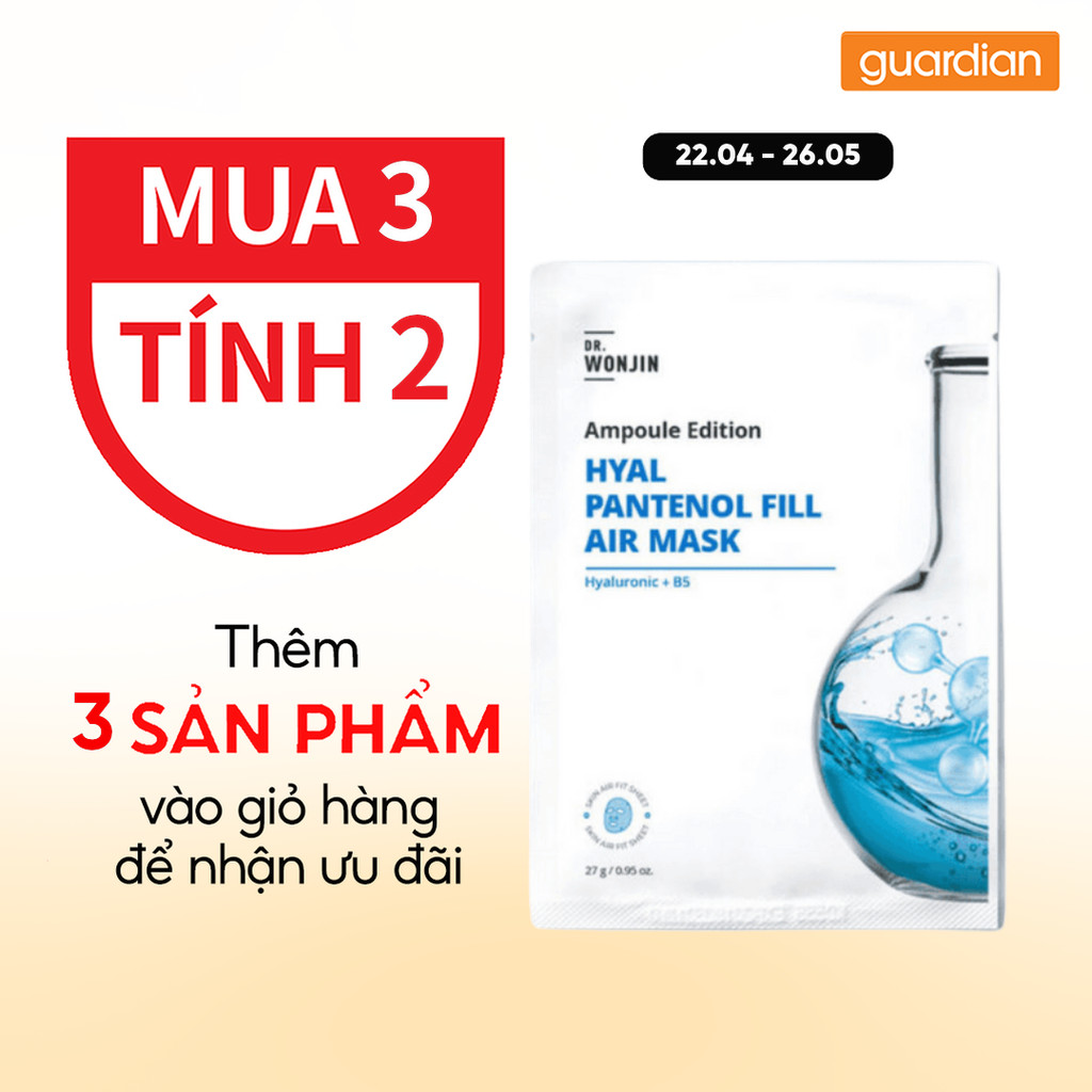 Mặt Nạ Tinh Chất Wonjin Ampoule Mask 27gr