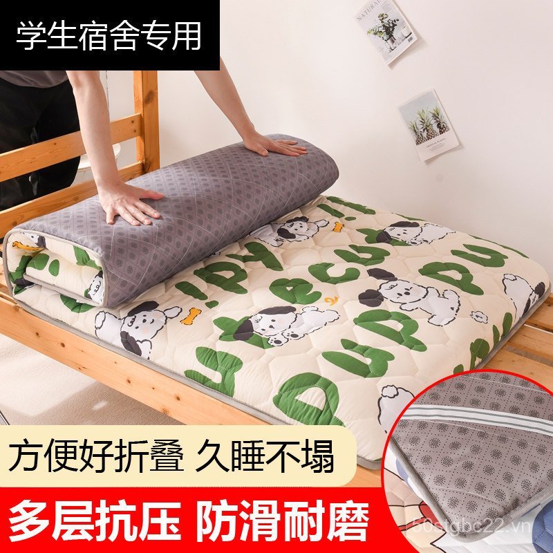Nệm Học Sinh Ký Túc Xá Chuyên Dụng Đơn 90x190 Có Thể Gập Lại Dày Trung Học Cơ Sở Nệm 80 x 190 Đệm