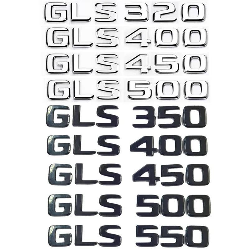 ABS Thân Xe Chữ Logo Biểu Tượng Huy Hiệu Đề Can Miếng Dán Cho Xe Mercedes Benz GLS Class GLS400 GLS5
