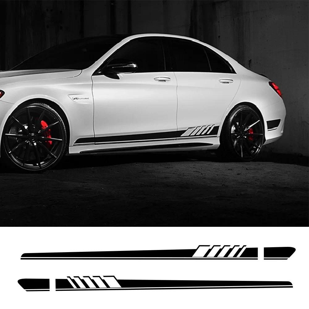 Xe Dán Dòng Đề Can Cho Xe Mercedes Benz W205 W204 W203 W212 GLC CLA GLA AMG C180 C200 C300 C63 Coupe