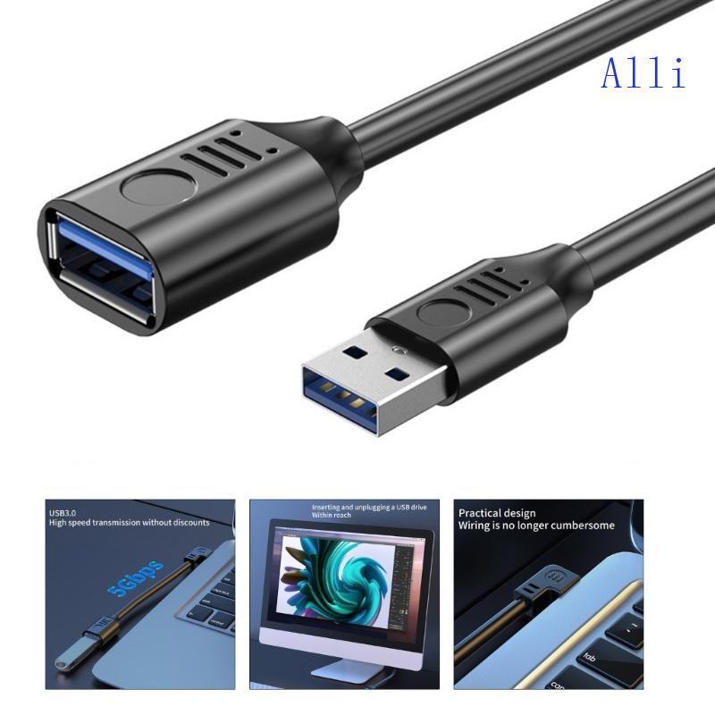 Cáp nối dài USB Alli USB 3 0 Nam sang Nữ Tốc độ 5Gbps Dữ liệu USB 90 độ