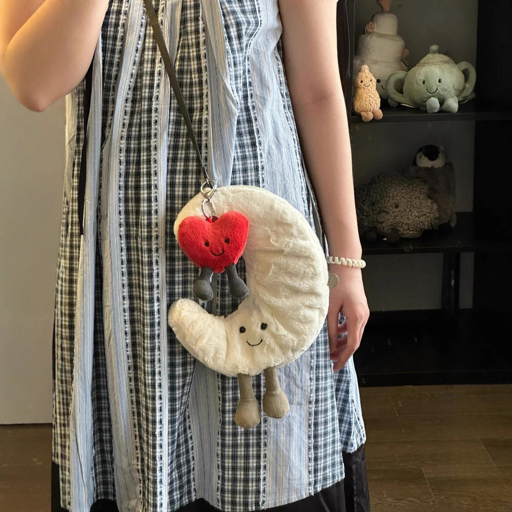 Moon bag, crossbody bag, waist bag, gift for girls, Valentine's Day gift
