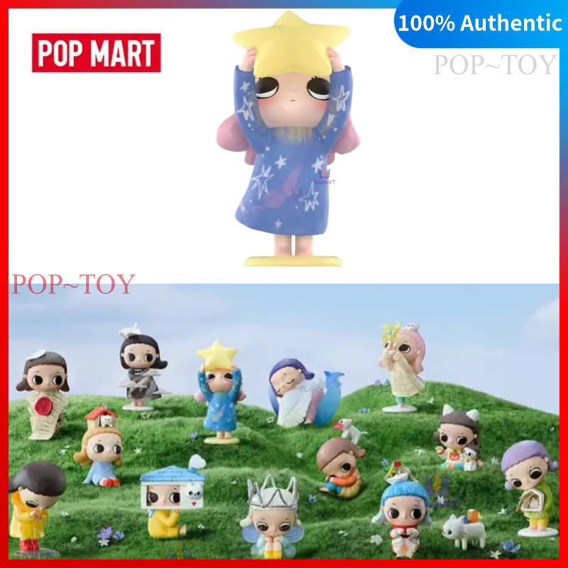 POPMART Nyota Growing up by your way Series Blind Box Cute Figures Nyota v2 Pop Mart   đồ chơi búp b